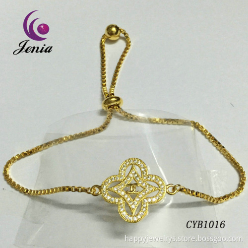 Jenia Adjustable Popular Chian Bracelet,Custom Your LOGO